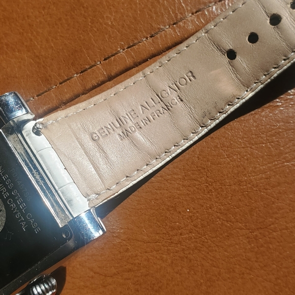 Michele Diamond Watch with 4 additional Bands - Picture 6 of 16